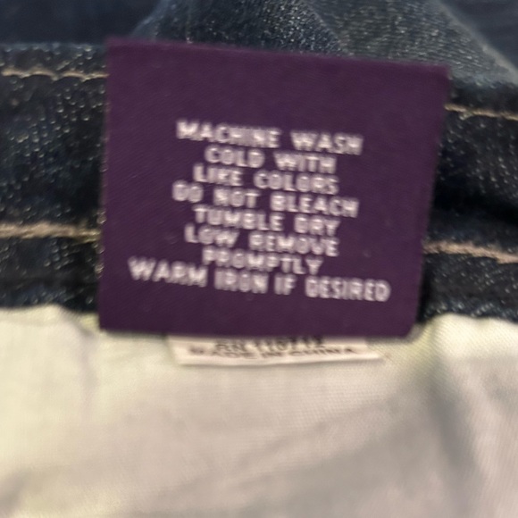 Vigoss Fit/Bootcut Embroidered Button Pockets Size 9 Long Inseam 37” - Picture 8 of 9